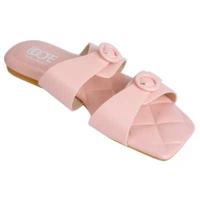 Stella Pastel Flat Sandal-Pink